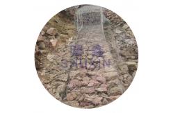 China Hexagonal Hot Galvanized Three Twisted Gabion Basket For River Protection Project supplier