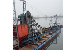 China Professional Bucket Chain Sand Ladder Dredger For River Lake Sea Dredging supplier