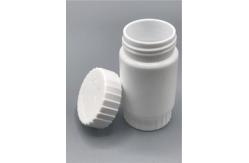 China 60ml Round HDPE Pharmaceutical Containers , White Plastic Tablet Containers With Cap supplier