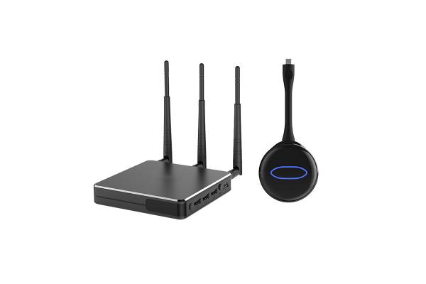 Portable Wireless Video Presentation Equipment 30Hz 4K Wifi Display Clickshare