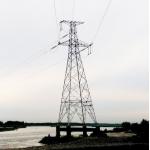 132kv Transmission Line Galvanized Steel Lattice Tower
