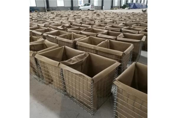 Welded Gabion Bastion Barrier Flood Control And Explosion Proof Wall