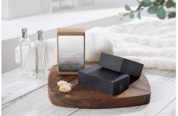 China Organic Handmade Bamboo Charcoal Soap Bar For Face And Body Wash supplier