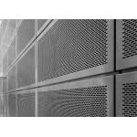 Aluminum Perforated Screen Facade With Round / Slot Hole Or Hexagonal Hole for sale