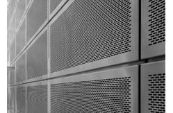 China Aluminum Perforated Screen Facade With Round / Slot Hole Or Hexagonal Hole supplier