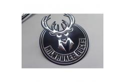 China Custom High Quality TPU Label Washable 3D Heat Transfer Badge on Garment supplier