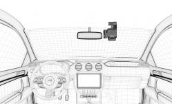 China GPS Car Tracking Device 3 Axle Gravity Acceleration Sensor ADAS DSM optional supplier