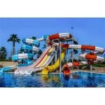 OEM Children Water Amusement Park Equipment Tube Fiberglass Slide for Sale for sale