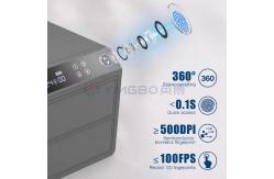China Fingerprint Recognition Steel Luxury Secure Jewelry Box Auto Open Jewelry Security Box supplier