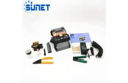 China AV6481 Optical Fiber Fusion Splicing Machine With 4 6 Motors supplier