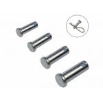 Galvanized SS304 Round Head Clevis Pin With Hole for sale