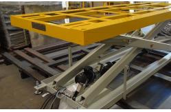 China 300kg Carrying Capacity Single Scissor Lift Table for Stationary Applications supplier