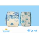 Custom Printed Newborn Baby Diapers Super Soft With Double Pp Tapes for sale