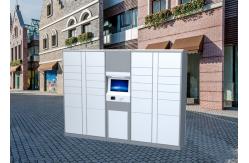 China Multi Functional Electronic Package Locker , Automated Parcel Lockers With 15 Touch Screen supplier