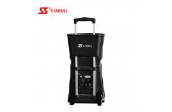 China Remote Control Tennis Cannon Ball Machine Topspin And Backspin Adjustment supplier