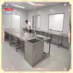 Bolt Connection Stainless Steel Lab Bench Integral Structure Of Drawers for sale