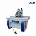 380V 1.1kw*2 Double Head Hinge Hole Drilling Machine For Wood Planks for sale