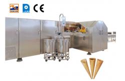 China 380V 13kg / Hour Rolled Sugar Cone Machine Ice Cream Cone Maker Machine supplier