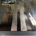 Etched Elevator Stainless Steel Sheet 1.0mm-3.0mm Thickness Slit Edge for sale