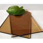 Polished Edge Smooth Colored Tinted Glass For Window And Door for sale