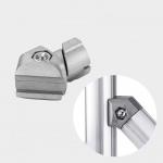 DYJ19-B09 Round Tube Joint Aluminum Profile Assembly System Connector 45 Degree Internal Fixed Bracket Connection Device for sale