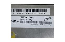 China 10.3 inch 1280x480 HSD103IPW1-A10 LCD Monitors Touch Screen Display supplier