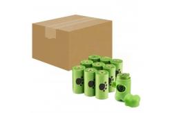 China Aisunbio Household Large Biodegradable Dog Poop Bags With Handles supplier