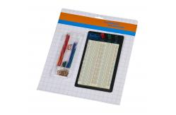 China 1660 Tie Point ABS Material 20AWG - 29AWG Breadboard And Wire Kit supplier