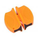 Mini Pocket Orange Tungsten Carbide Knife Sharpener For Outdoor Sport Metal Knife for sale