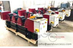 China Wind Tower Use Pipe Welding Rotator / Bolt Adjustment Pipe Welding Rotators supplier