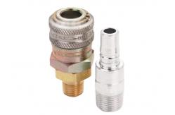 China Shipyards 3/8'' Zinc Plated Steel Pneumatic Quick Connector supplier