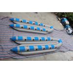 Interesting Inflatable Water Games , Customized Inflatable Banana Boat Double Row for sale