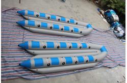 China Interesting Inflatable Water Games , Customized Inflatable Banana Boat Double Row supplier
