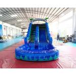 Commercial 1000D Palm Tree Bounce House With Slide for sale