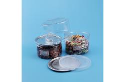 China 0.4L 0.5L Easy Open End PE Cap Plastic Food Jars supplier