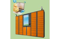 China SMS Input Password Parcel Delivery Lockers With Android System And Barcode supplier