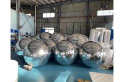 China Hot Sales big shinny ball PVC Inflatable Reflective Ball  inflatable mirror ball supplier