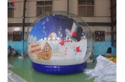 China Inflatable Christmas Snowflake Winter Snowman Theme Inflatable Ball supplier
