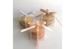 China Transparent Folding Plastic Food Container OEM Custom Gift Box PET Clear supplier