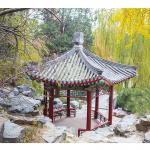 Antique Chinese Style Pavilion Gazebo Outdoor Garden Insectproof for sale