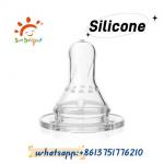 Factory Standard Neck Baby Nipple BPA Free Liquid Silicone Nipple for sale