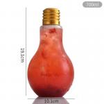 BPA free Bulb shape PET plastic bottle 500ml for beverage, juice, water,soda for sale