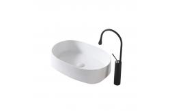 China Counter Top 560*390*140mm Sanitary Ware Basin Easy To Clean Ceramic supplier