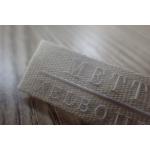 Professional Custom Woven Labels With Silicon Logo For Garment / Hat