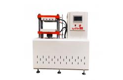 China Electric Flat Vulcanizing Rubber Testing Machine 200kg/Sq.Cm Digital Display supplier
