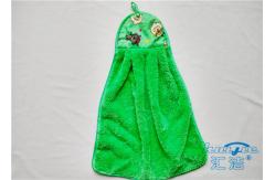 China Portable Microfiber Plush Fleece Hand Towel Super Soft For Household Drying supplier