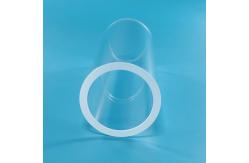 China High Dimension Precision Fused Silica Tube OD / ID / Length Custom supplier