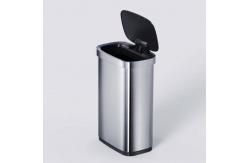 China Automatic Rectangle Touchless Smart Trash Can ，SS Smart Sensor Garbage Bin supplier
