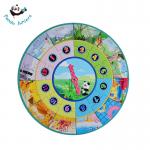 Early Education Round Baby Jigsaw Puzzles Changes Of Nature Preschool Toys for sale
