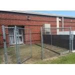 hot dip Galvanized 2x2 Temporary Chain Link Fence for sale